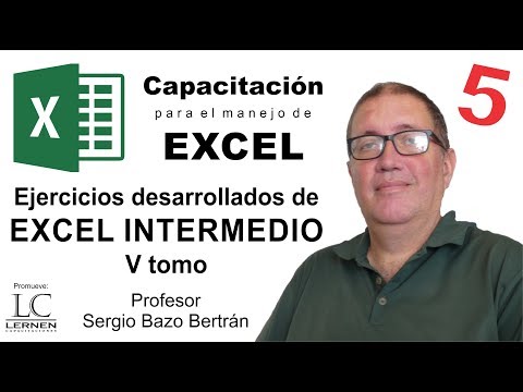 6 EJERCICIOS de EXCEL INTERMEDIO para PRÁCTICA - Parte 5