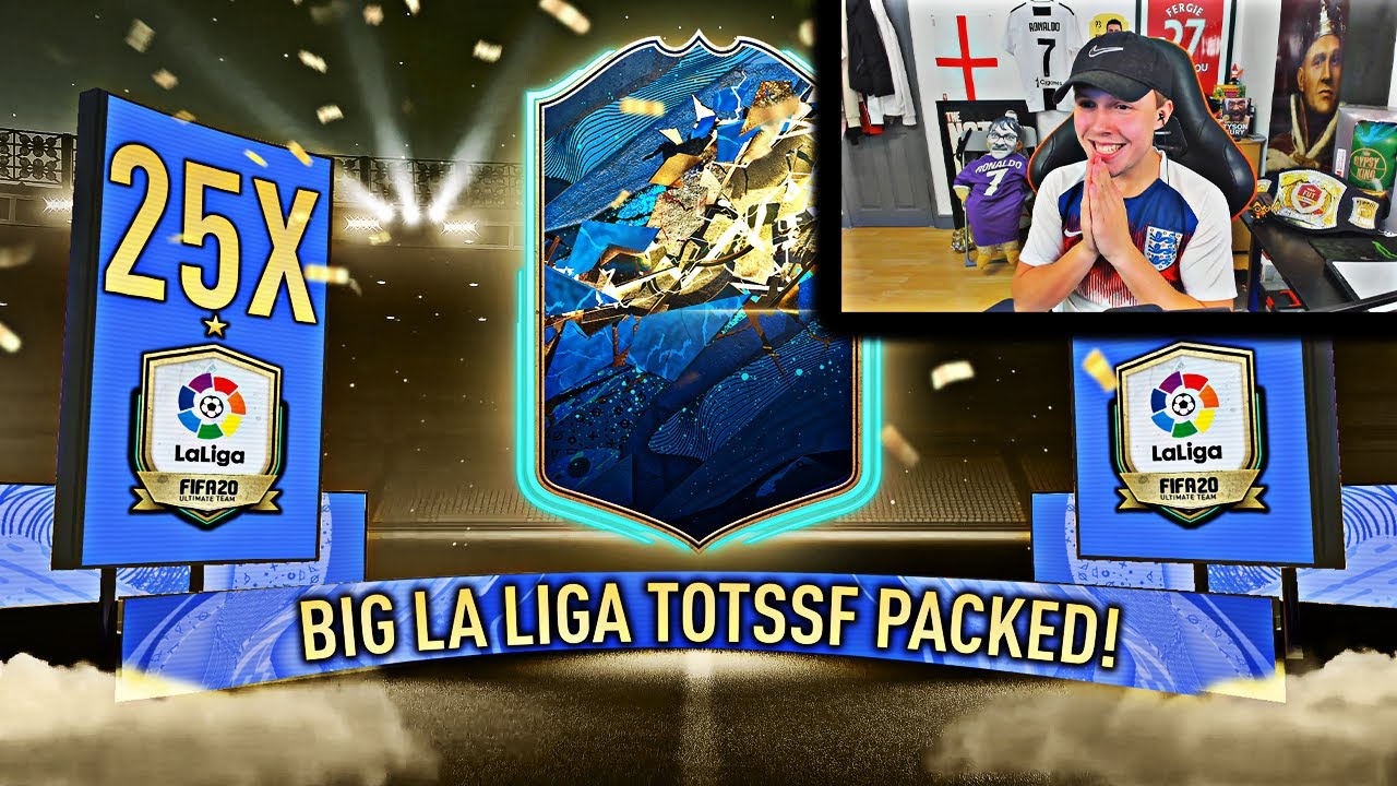 we PACKED a BIG LA LIGA TOTSSF opening 82+ La Liga ...