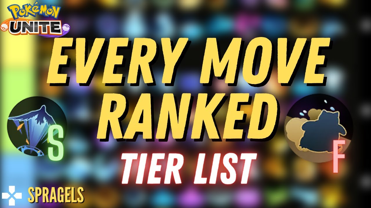 Pokémon Unite TOURNAMENT TIER LIST *All Pokemon Ranked!* 