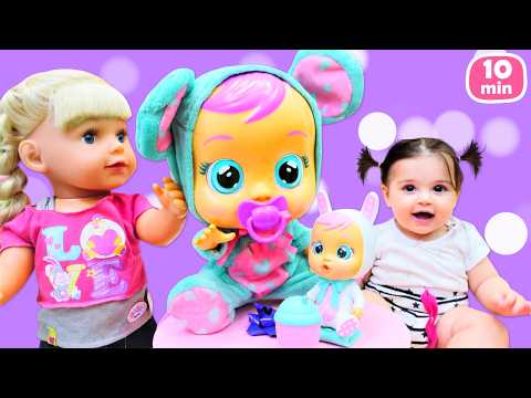 Cry Baby ve Baby Born Oyuncakları | Gül Defne'ye Hediye Getirdi, Kutuyu Açıyoruz
