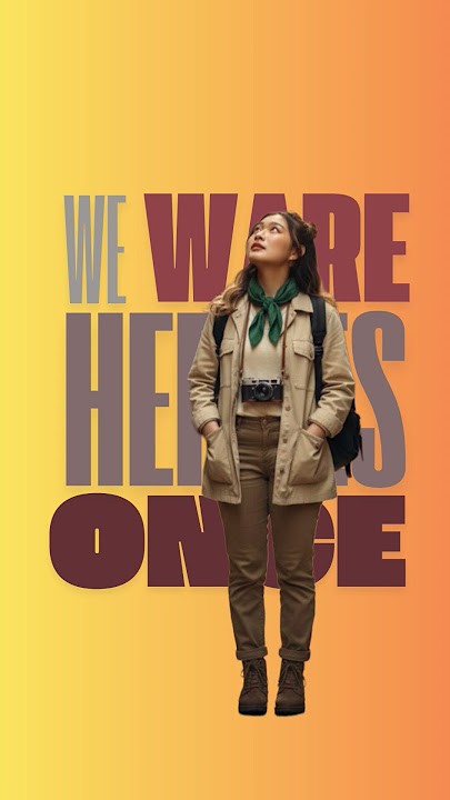 versi berbeda (We ware heroes once)