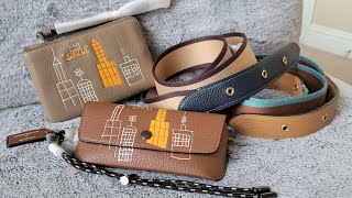 Coach Unboxing: Basquiat SLGs and Novelty Straps
