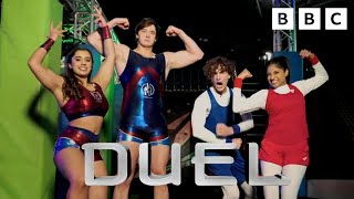 Shini and Joel CHALLENGE The GLADIATORS! | Blue Peter | CBBC