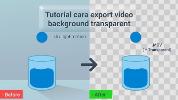 Tutorial on how to export transparent videos in Alight Motion - tips for saving videos in Alight ...