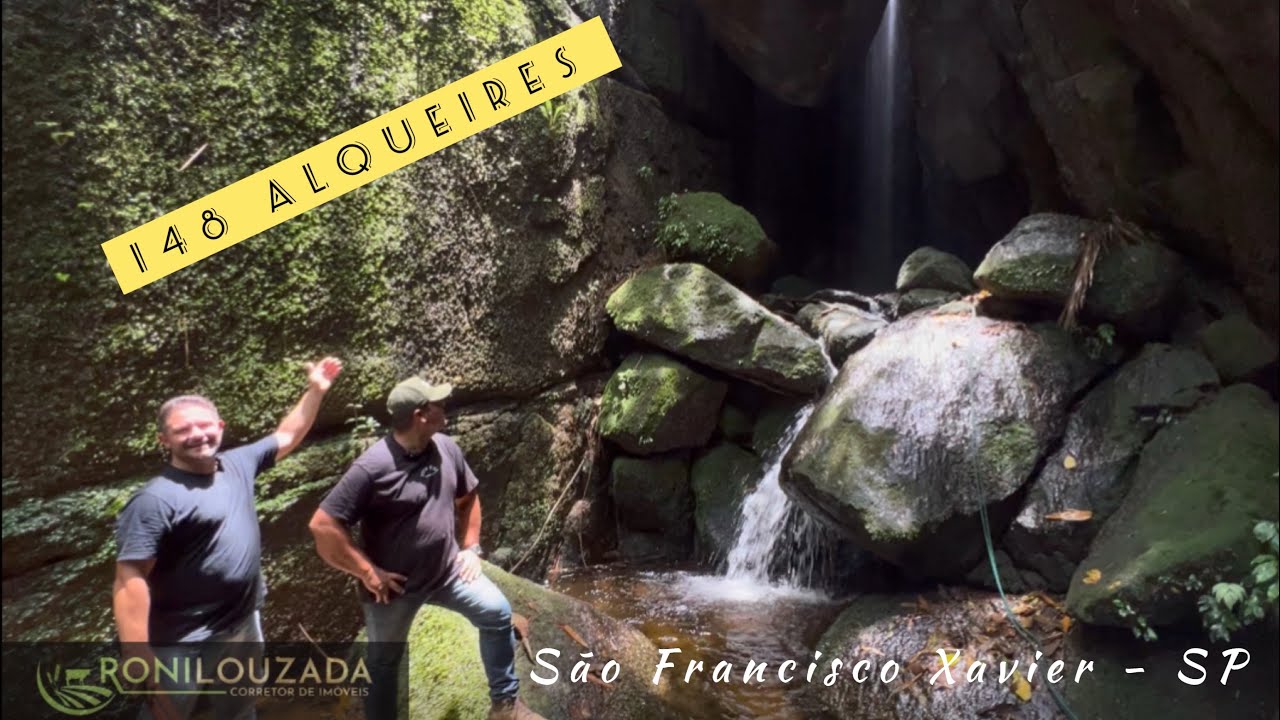 148 alq em São Francisco Xavier com cachoeira e diversas nascentes 