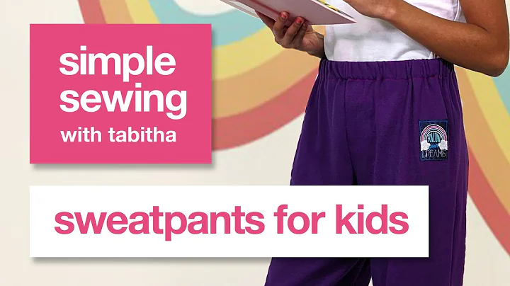 How to Sew Kids' Sweatpants
