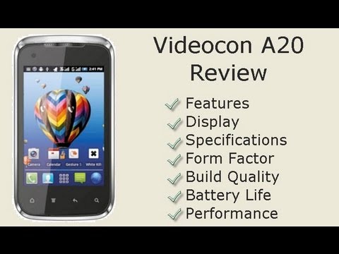 Videocon A20 Review- Budget Smartphone Detailed Review, Features, Performance And Build Quailty