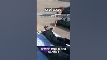 Human Slingshot! #mythbusters #shorts #mythbusting #myth