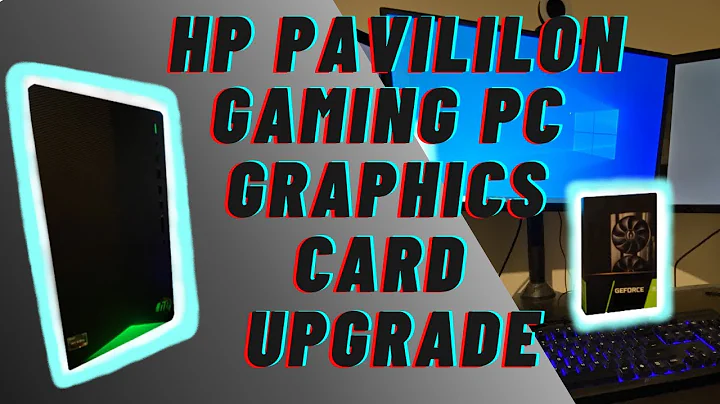 HP Pavilion Gaming電腦換新顯示卡 TG01-0023W