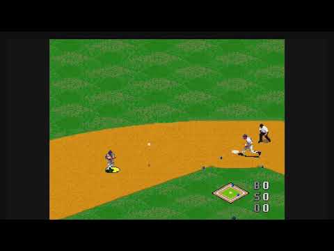 World Series Baseball (32x) on MiSTer FPGA - Full game