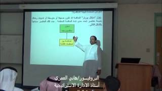 مادة الادارة الاستراتيجية - 5 - نموذج بورتر الخماسي، الدكتور هاني العمري