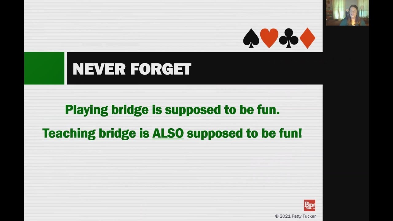 Teaching Bridge to Children - YouTube