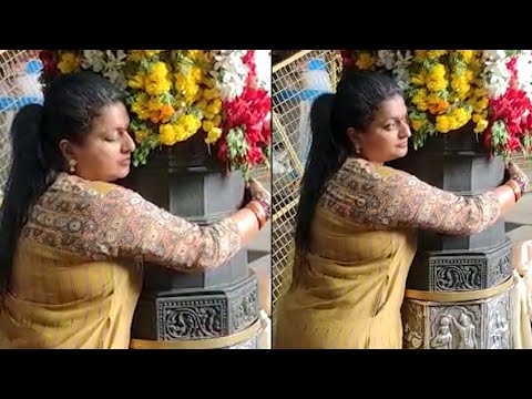 Minister RK Roja Selvamani Visits Simhachalam Appanna Temple #ministerroja Thank you for your support to backslash - YOUTUBE