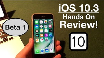iOS 10.3 Beta 1 - Hands on Review with New Features!