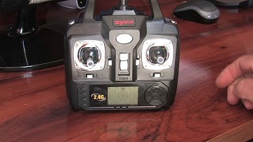 SYMA X5C -1 Quadcopters Calibrate & Reset TRANSMITTER