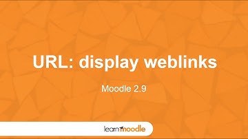 Learn Moodle 2015: Resource: URL (Moodle 2.9)
