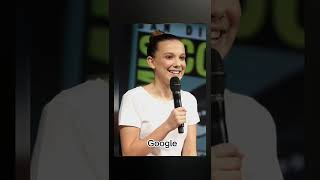 How Google Vs.pinterest Sees Millie Bobby Brown.
