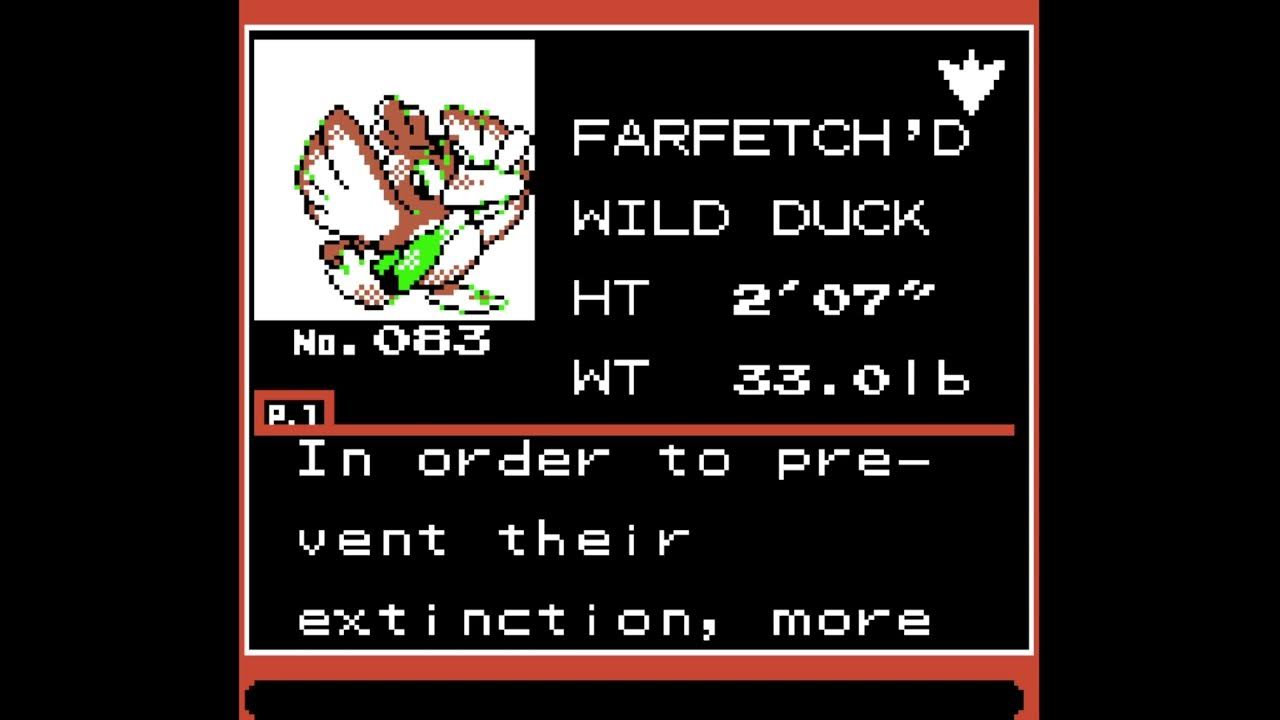 How to get Farfetch'd in Pokemon Crystal YouTube
