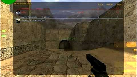 Counter-Strike 1.6 Beta running on Arch Linux