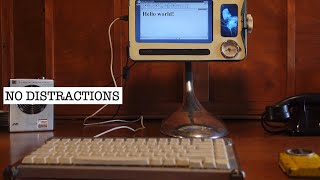 A No Budget DIY Distraction Free Writing Device - The Write-O-Matic second revision