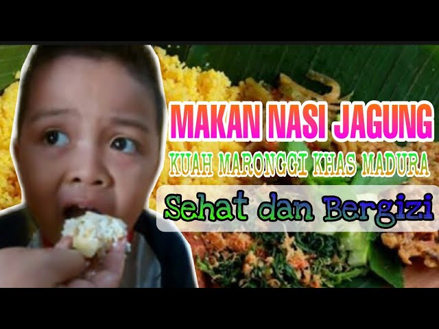 Adipati Makan Nasi Jagung Super Lahap || AMSR & MUKBANG NASI JAGUNG class=