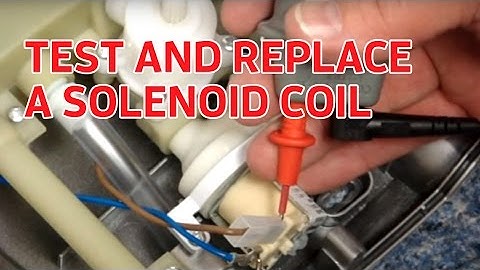 Electric showers: How to test and replace a solenoid coil