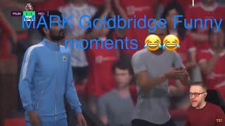 Video thumbnail of "Reacting to mark gold Bridge FIFA 22 funny and rage moments merry Christmas"