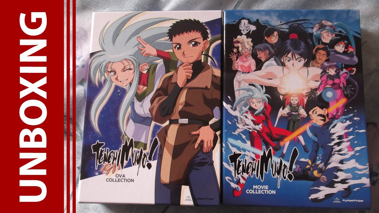 [anime Unboxing] Tenchi Muyo Ova Series And Movies Dvd Blu Ray Collection Youtube