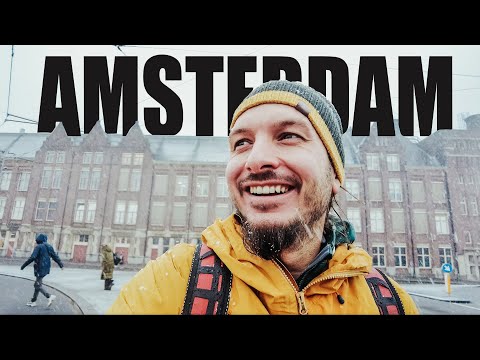 YATAKLI GEMİYLE AMSTERDAM'A YOLCULUK - Bisikletle Dünya Turu #1 🇳🇱