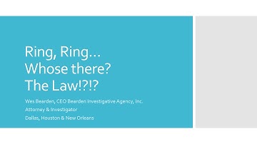 Legal Webinar: Smart-Home Tech and the Law