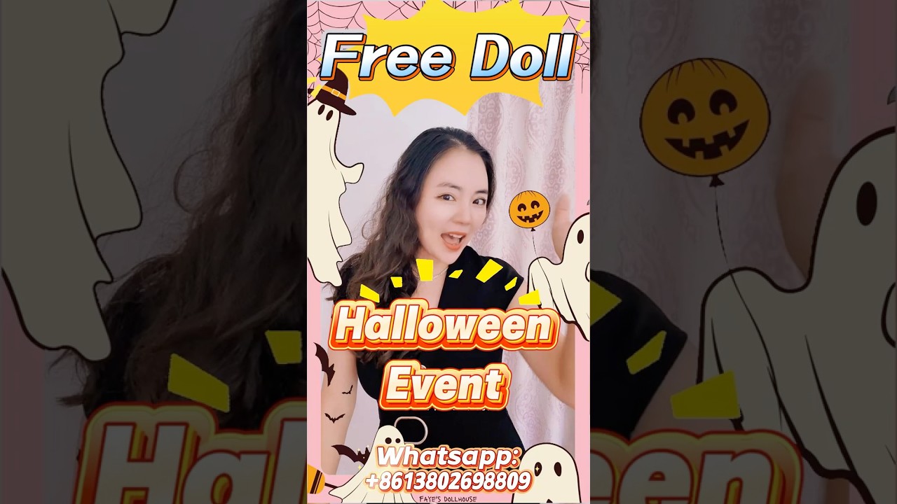 🎃 Free Doll Giveaway is here! Join the AJL Doll Halloween Event