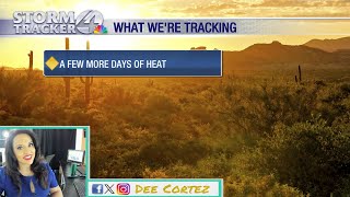 The warming trend continues for Southern Arizona, but cooler temperatures arrive by Friday