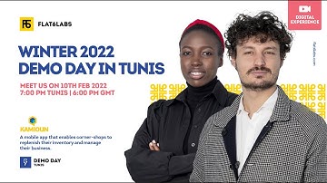 Kamioun Pitch | Flat6Labs Winter 2022 Demo Day In Tunis | #F6LDemoDay