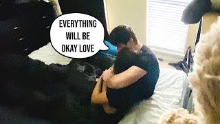NIGHTMARE PRANK ON BOYFRIEND *EMOTIONAL REACTION*