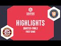 Highlights  genveservette vs vxj lakers