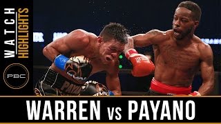 Warren vs Payano HIGHLIGHTS: PBC on NBC - June 18, 2016