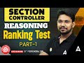 RRB Section Controller Reasoning Classes | Ranking Test Part 1 | Reasoning By Veerendra Sir