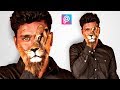 Picsart tutorial  lion king semi face effect     paasadani