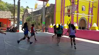 Torneo de basketbool femenil San miguel Tenango 16 Abril 22
