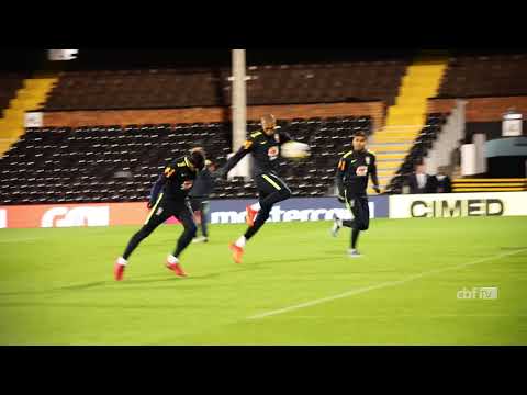 Treino da Seleção