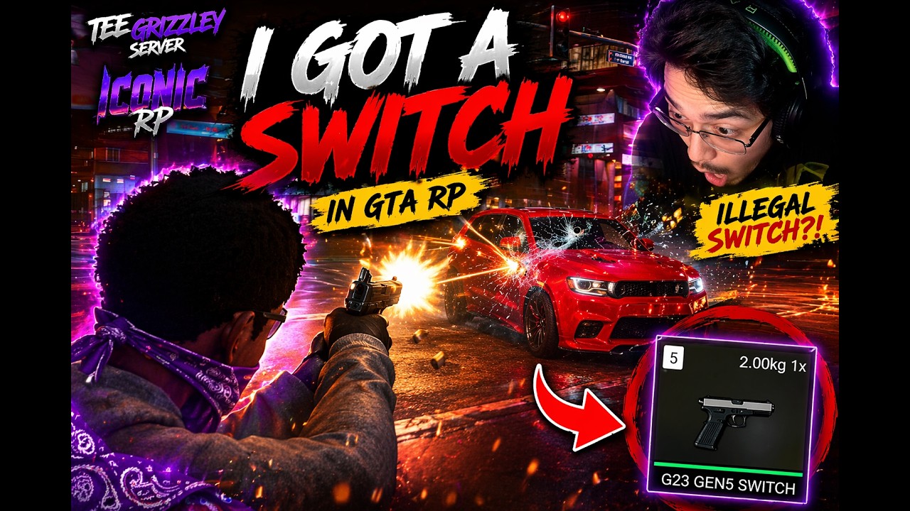 I GOT A SWITCH IN GTA RP Tee Grizzley Server Iconic RP YouTube 