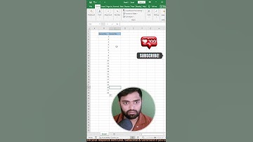 Serial No. Tricks in Excel || Advance Excel #excel