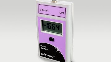 Solarmeter Model 4.2 Digital Handheld NIST-Traceable UVA Radiometer with Integral Sensor