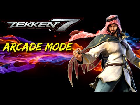 Tekken 7 - Arcade Mode: Shaheen (HARD) - YouTube