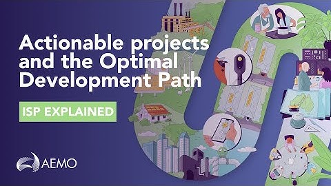 What is the ISP - Actionable projects and the Optimal Development Path (ODP)?