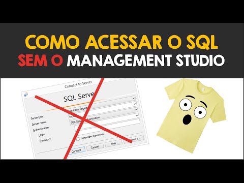 Vídeo: Onde posso encontrar o SQL Server Management Studio?