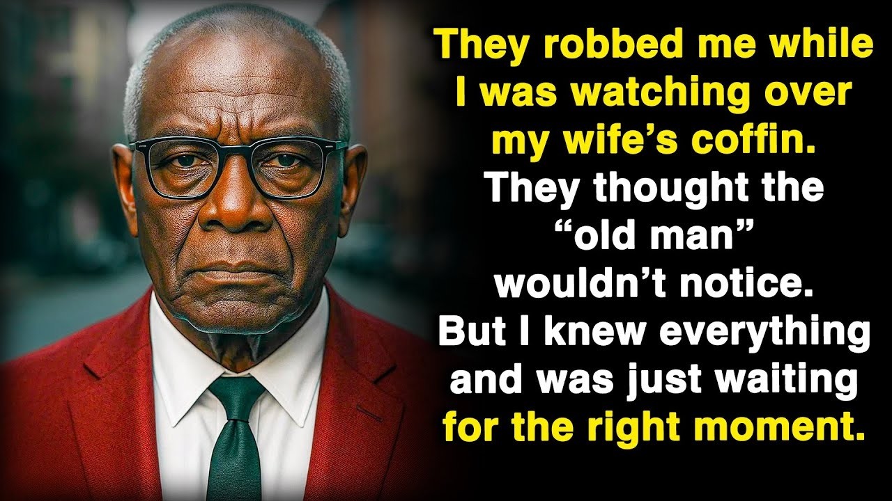 “As long as we’re here, you have no right to speak, old man!” I took all my savings and...