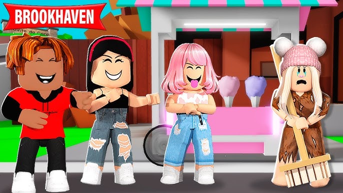 A MENINA MALTRATADA PELO PAI FOI ADOTADA POR UMA PRINCESA NO BROOKHAVEN :  Historinha Roblox 