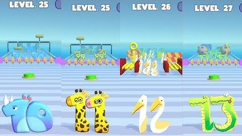 Alphabet lore Run " Alphabet Monster" Merge Master ABCDWXYZ Number battle