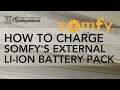 SPRINGBLINDS: SOMFY - How to Charge Somfy's External Li-ion Battery Pack